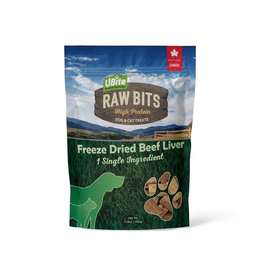 Ubite (Value Pack) Freeze Dried Pets Treats (Beef Liver)