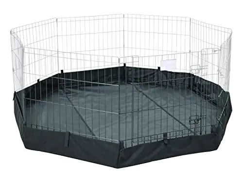 MidWest Homes For Pets Octagon Exercise Pen Fabric Mesh Bottom